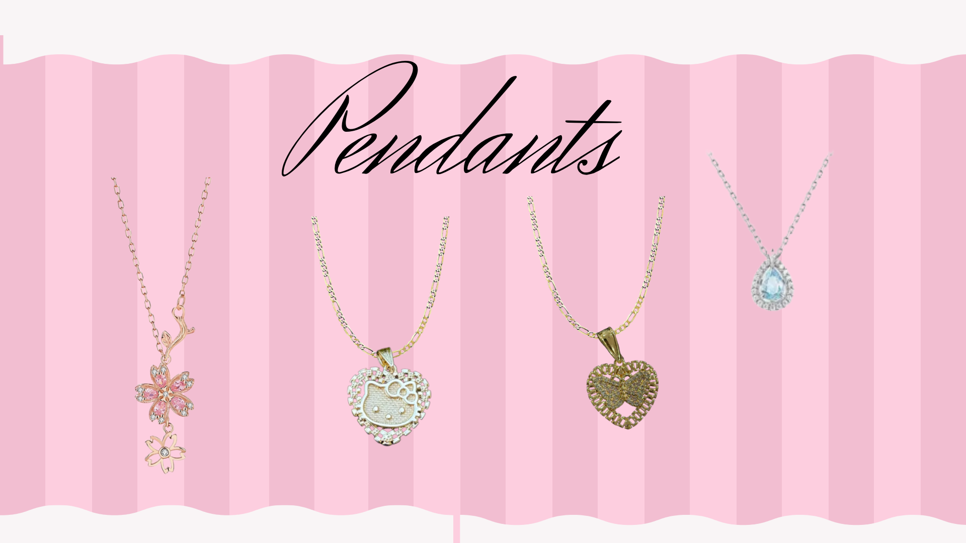 GOLD-FILLED PENDANTS