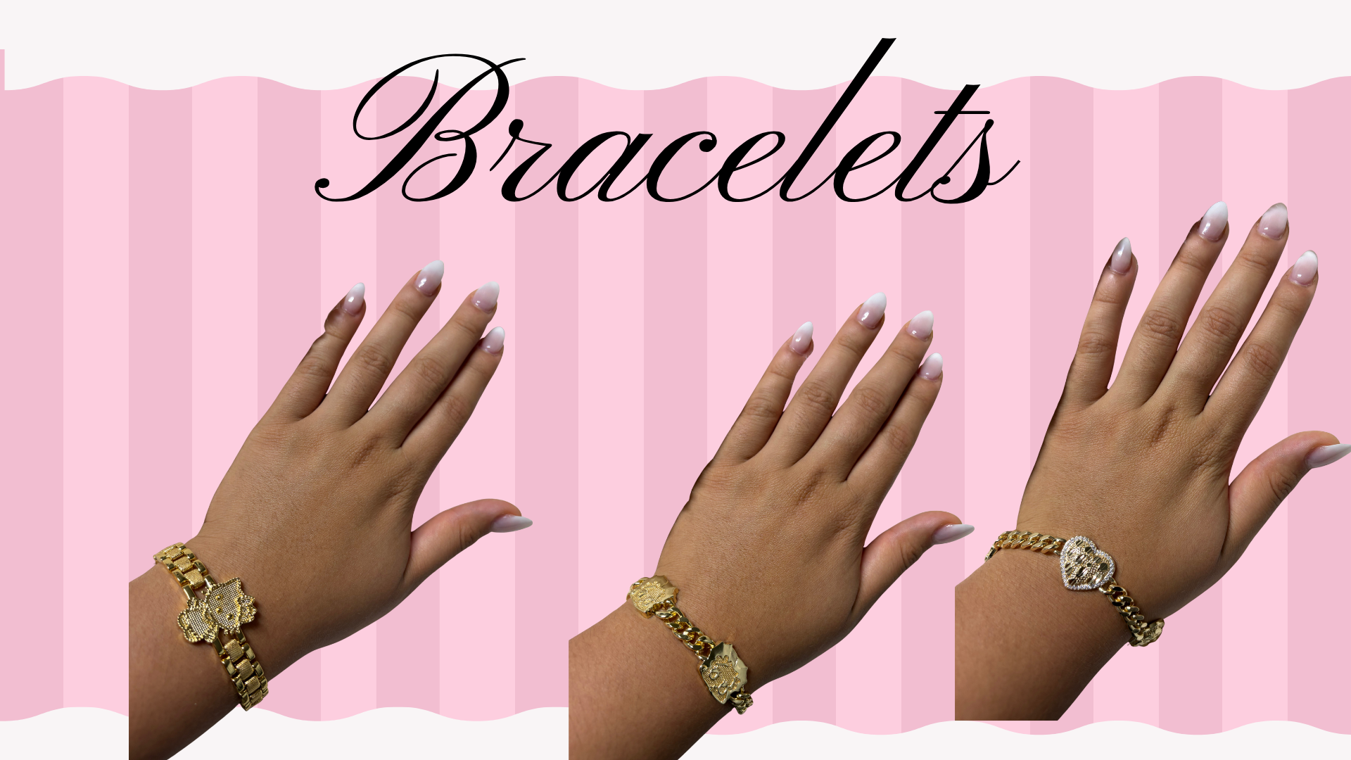 GOLD-FILLED BRACELETS