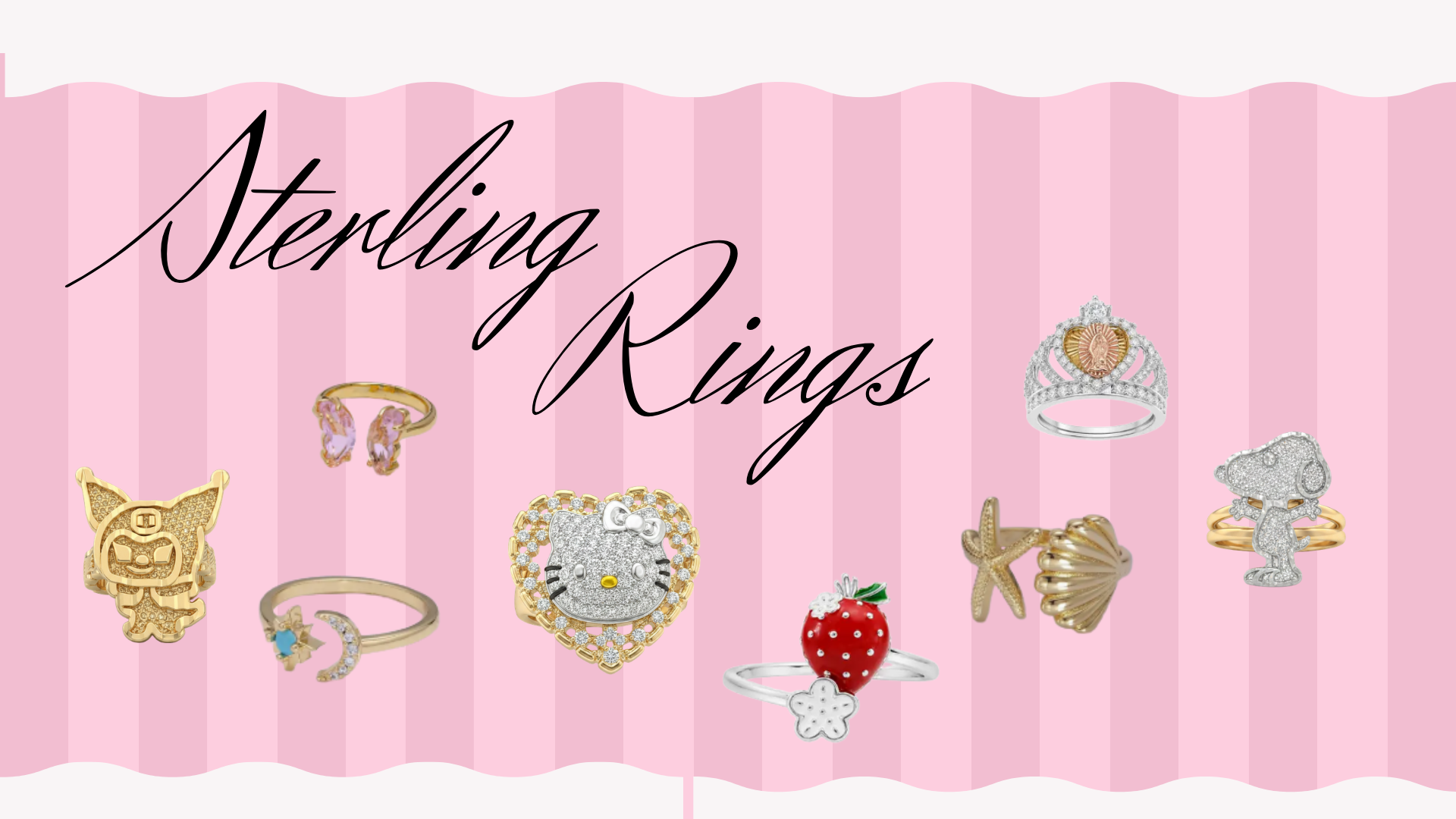 STERLING SILVER RINGS