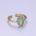 Gold Filled Virgin Mary Ring