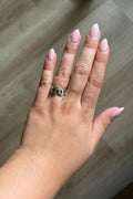 Sterling Silver Baby Feet Ring