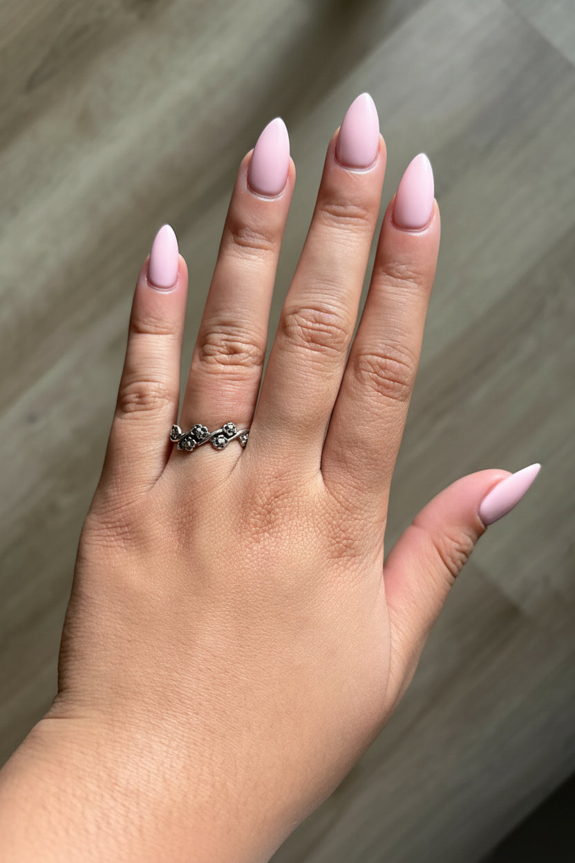 Sterling Silver Antique Floral Vine Ring