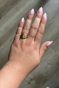 Lady of Guadalupe Gold Ring
