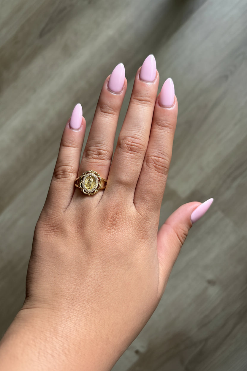 Lady of Guadalupe Gold Ring