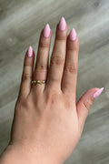 Clear Open Heart Ring