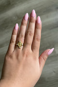 24K Gold Filled Oval Lady Guadalupe Ring