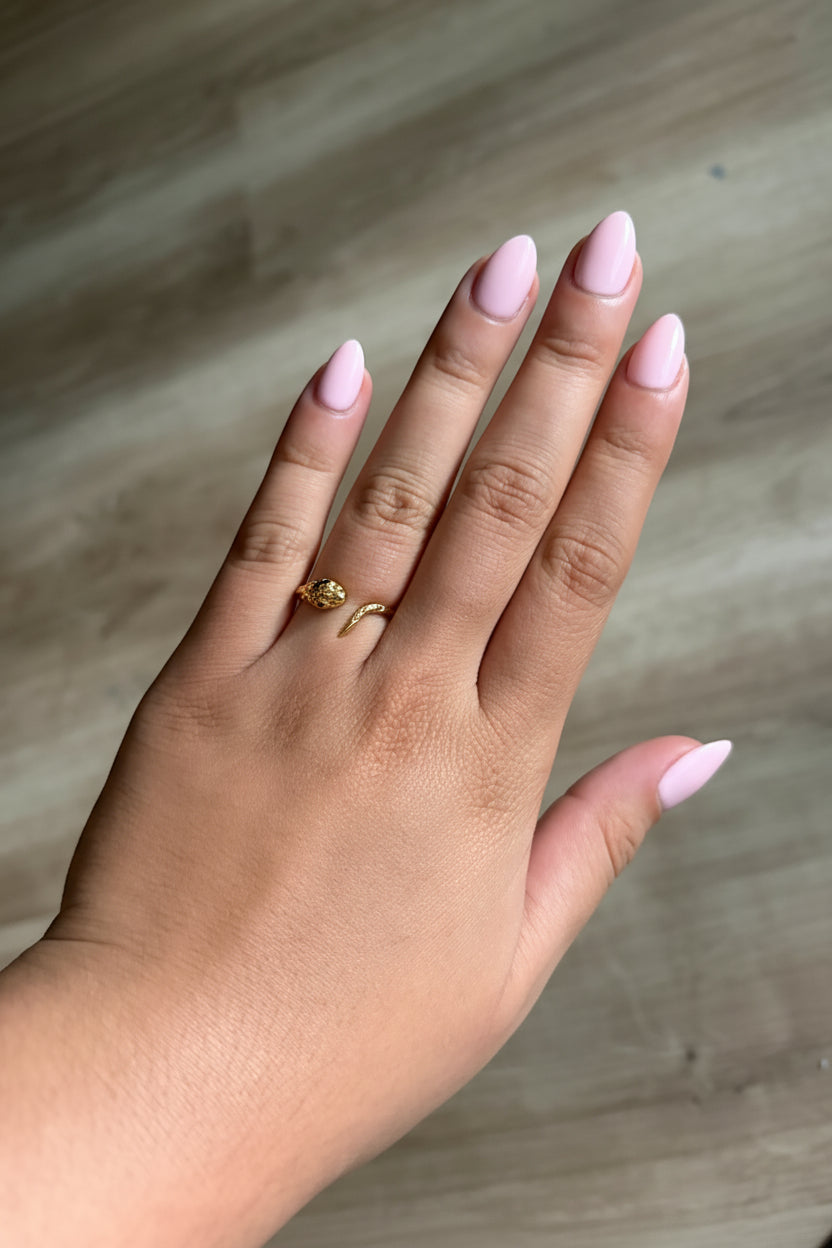 18k Gold Filled Dainty Snake Ring