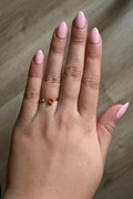 24K Gold Filled Orange Ring