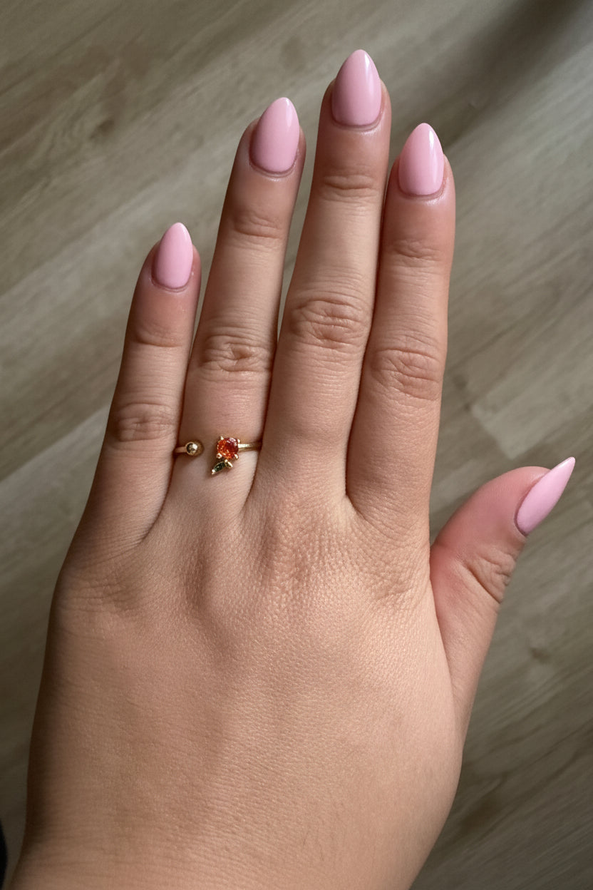 24K Gold Filled Orange Ring