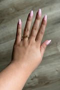 14k Gold Filled Dainty Twisted Rope Ring