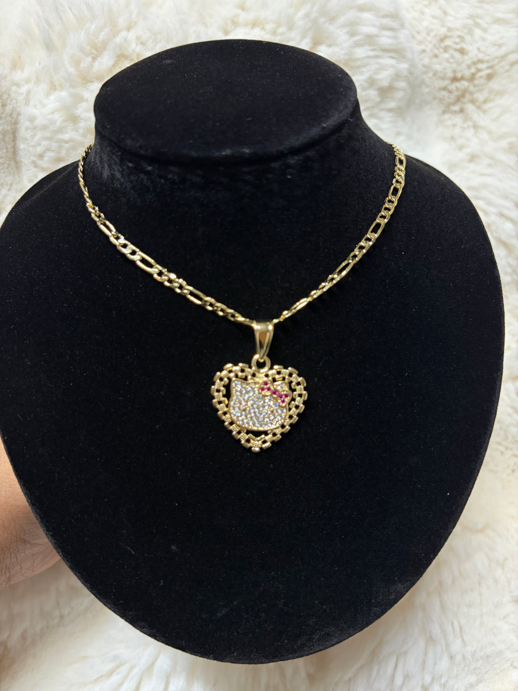PINK/ YELLOW HELLO KITTY NECKLACES