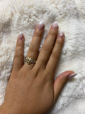 HEART NUGGET RING