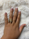 LETTER "N" ADJUSTABLE RING