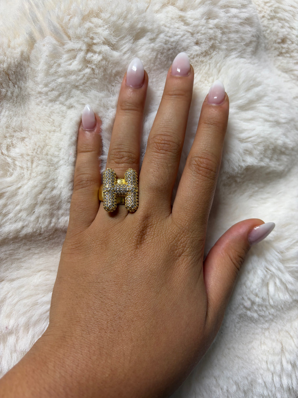 LETTER "H" ADJUSTABLE RING