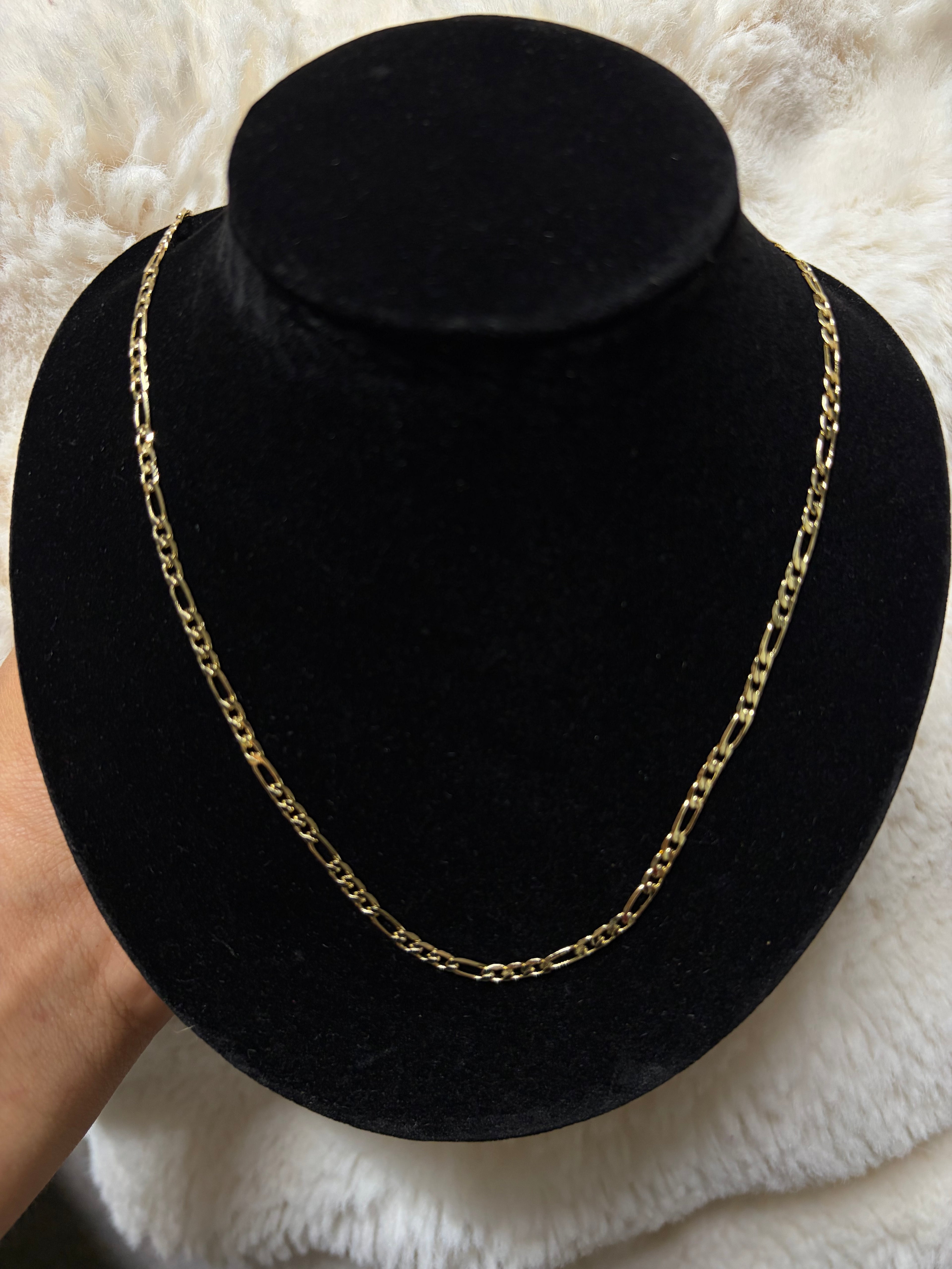22 OR 24 INCHES LENGTH FIGARO NECKLACE