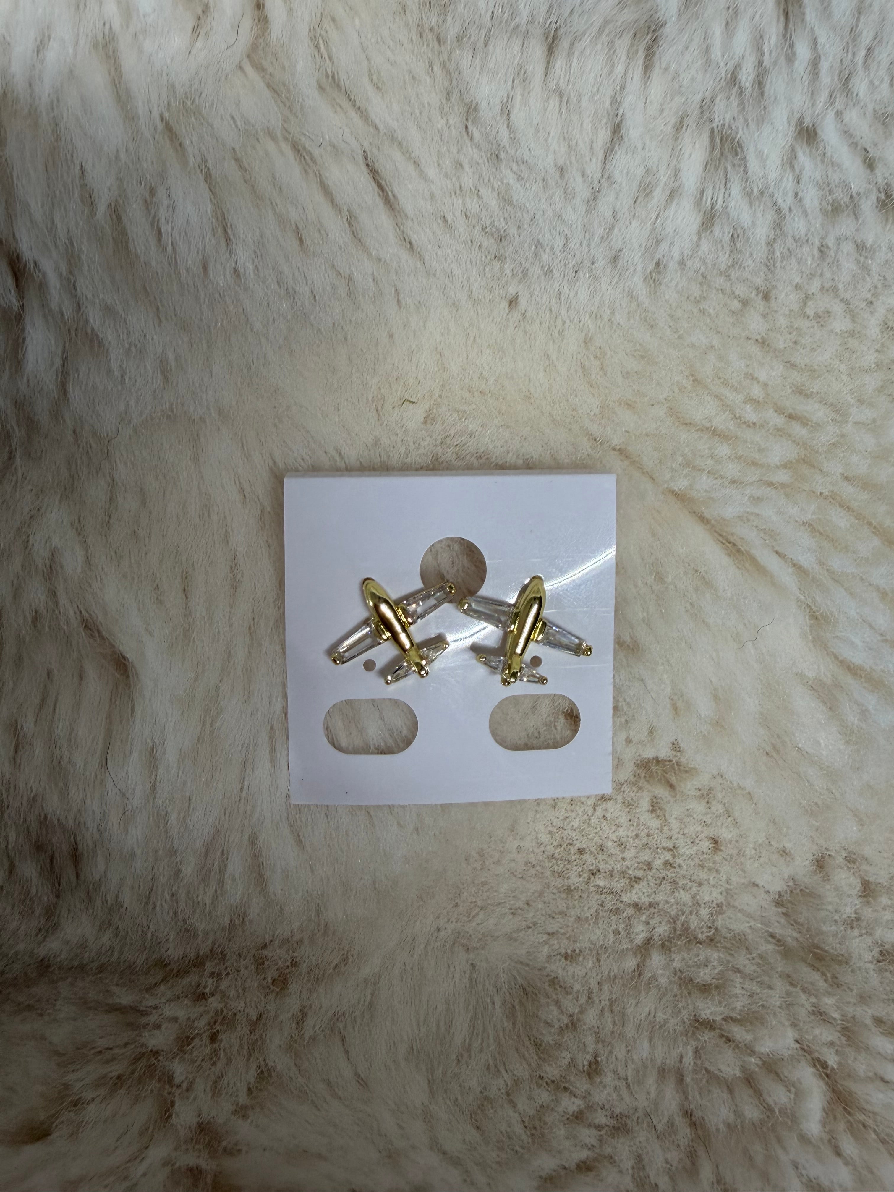 AIRPLANE EARRINGS