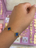 BLUE STERLING SILVER