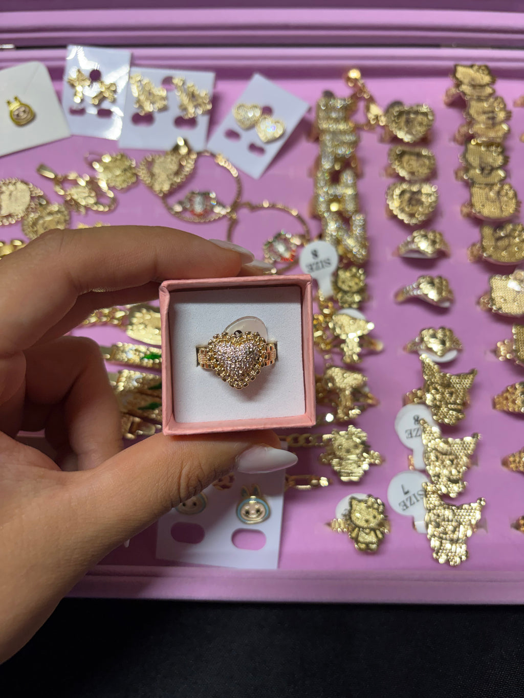 HEART ROLEX RING