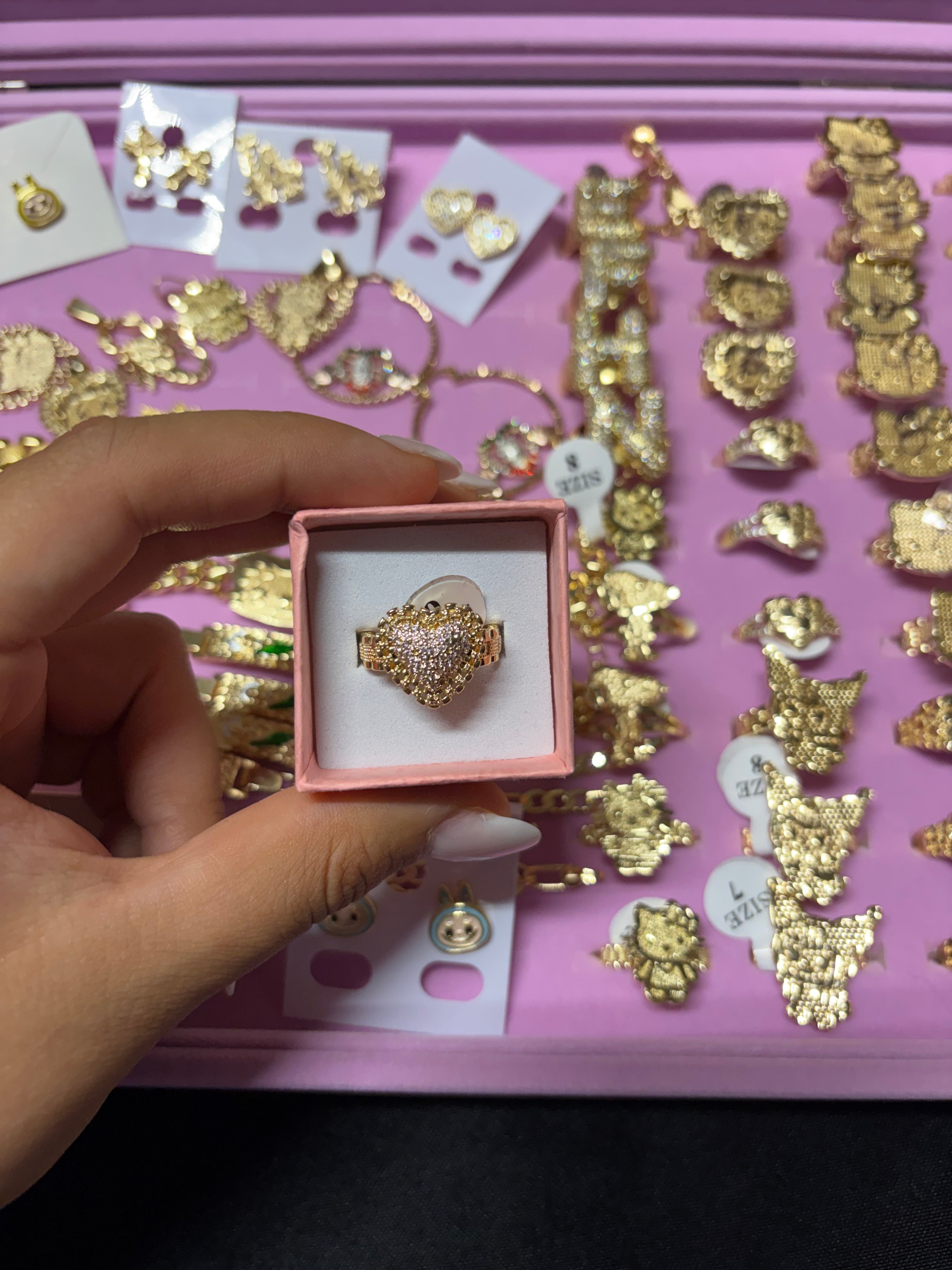 HEART ROLEX RING