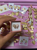 PINK BUTTERFLY ROLEX RING