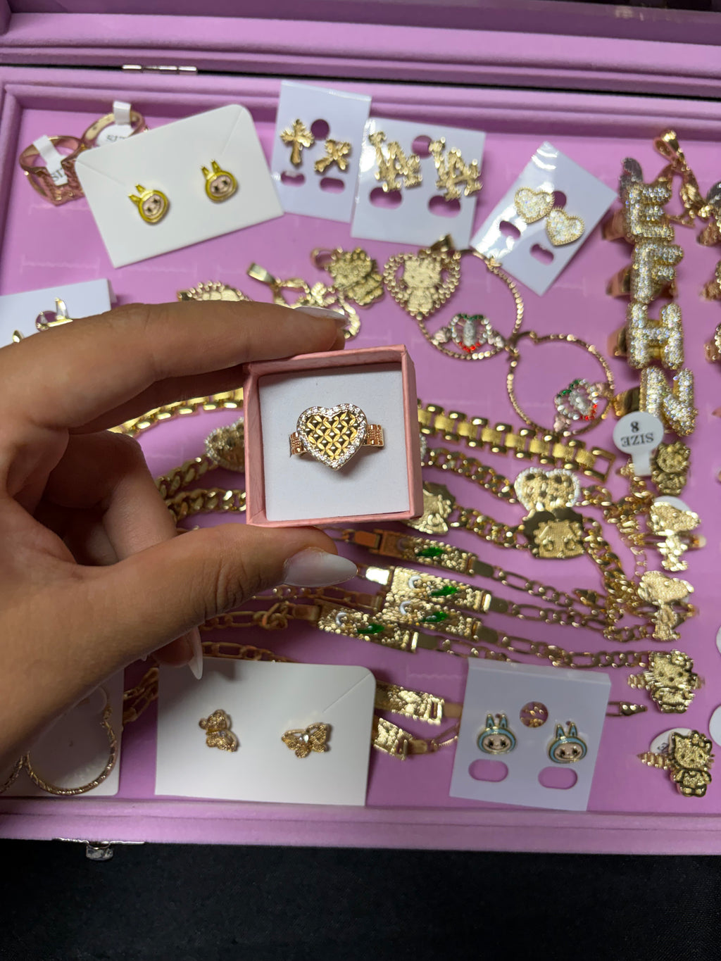 HEART ROLEX RING