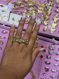 SOLID VIRGENCITA DOUBLE RING