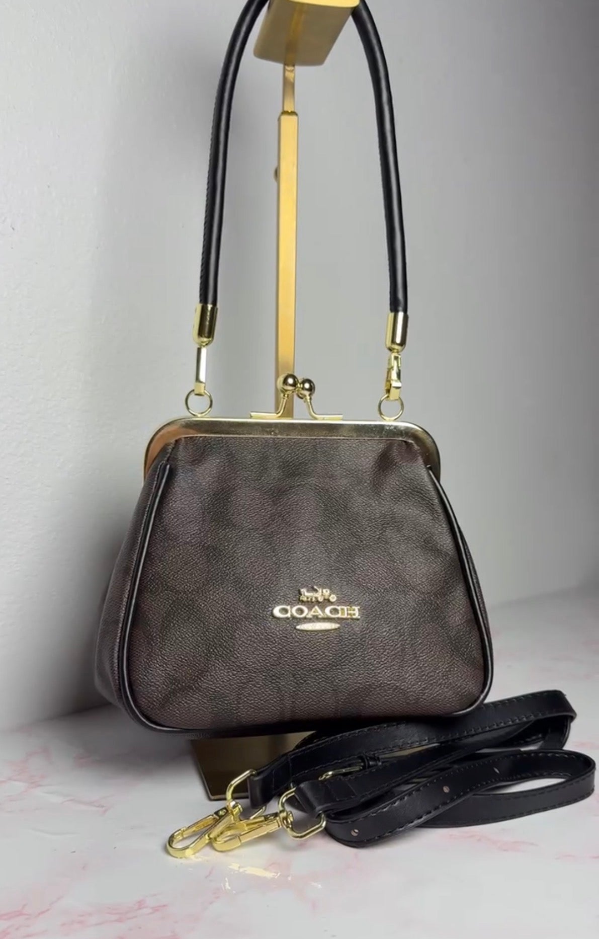 LUKI BROWN PURSE