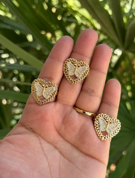 BUTTERFLY ROLEX RING