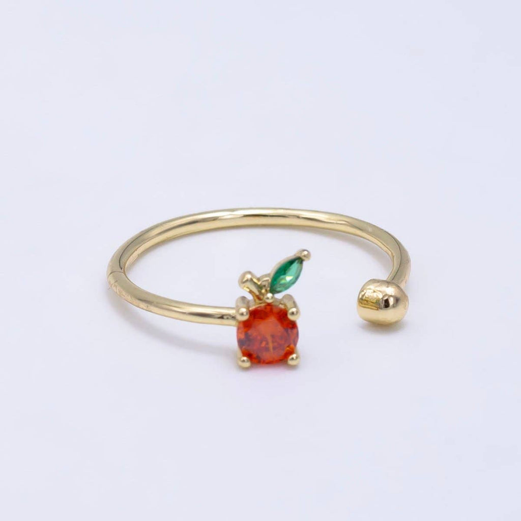 24K Gold Filled Orange Ring